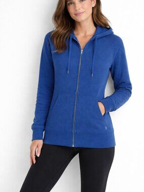 TNA long Hoodie Royal Blue woman's medium